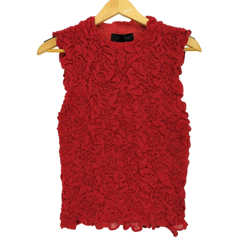 ザラ ZARA TEXTURED KNIT TOP レディース import:S